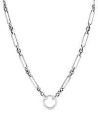 David Yurman Lexington Halskette aus Sterlingsilber Silber