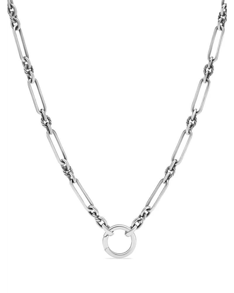 David Yurman Lexington Halskette aus Sterlingsilber Silber