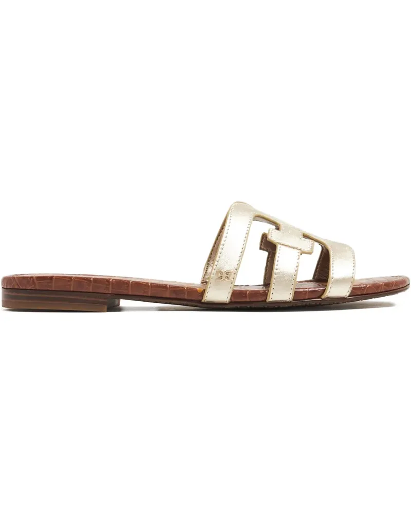 Sam Edelman Sandalen im Metallic-Look - Gold Gold