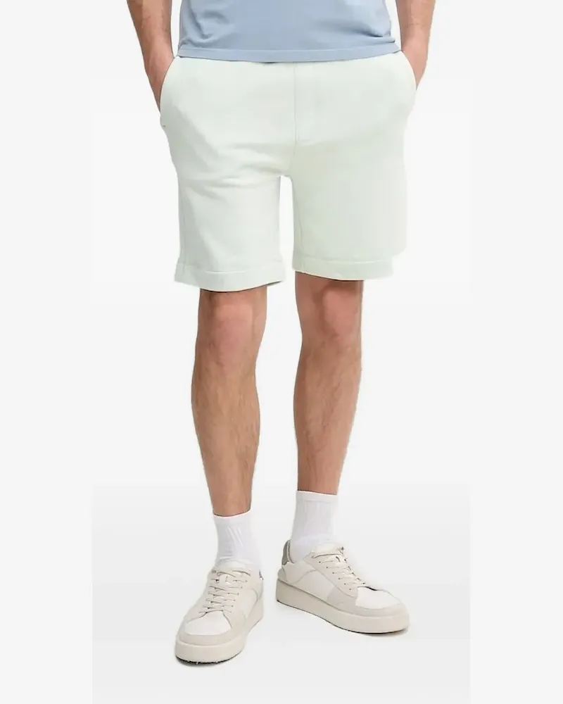 HUGO BOSS Joggingshorts mit Logo-Applikation - Grün Grün