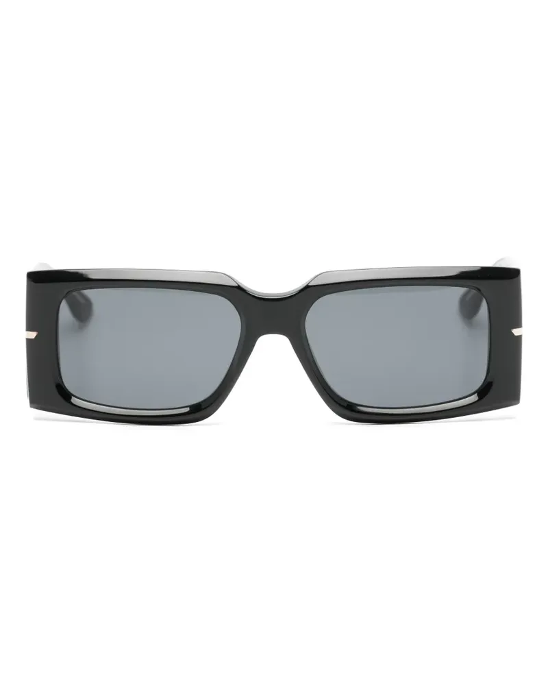 Victoria Beckham Sonnenbrille mit eckigem Gestell - Schwarz Schwarz