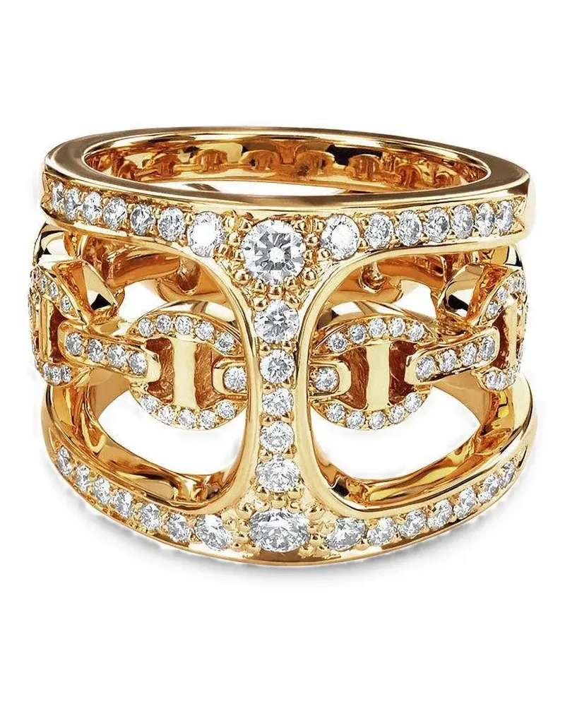 HOORSENBUHS Phantom Clique diamond ring - Gold Gold