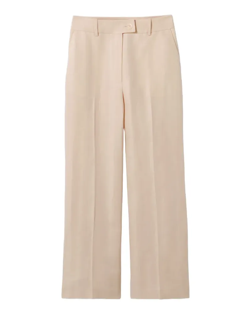 Claudie Pierlot flared trousers - Nude Nude