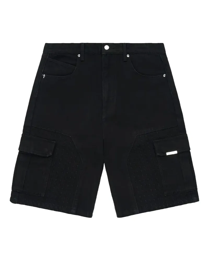 RTA JOSEPH cargo-pocket shorts - Schwarz Schwarz