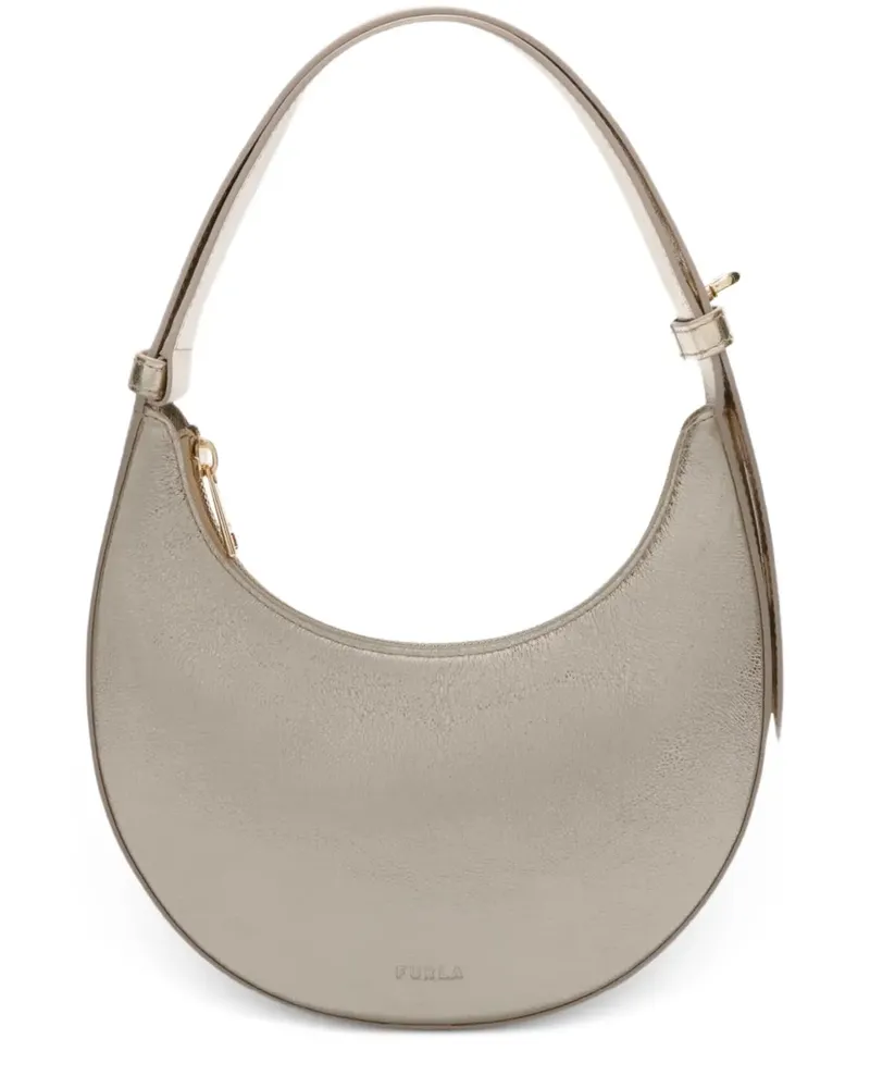 Furla Mini Delizia Schultertasche - Grau Grau