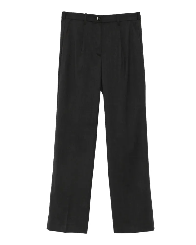 nine:inthe:morning Blenda Hose mit geradem Bein - Grau Grau