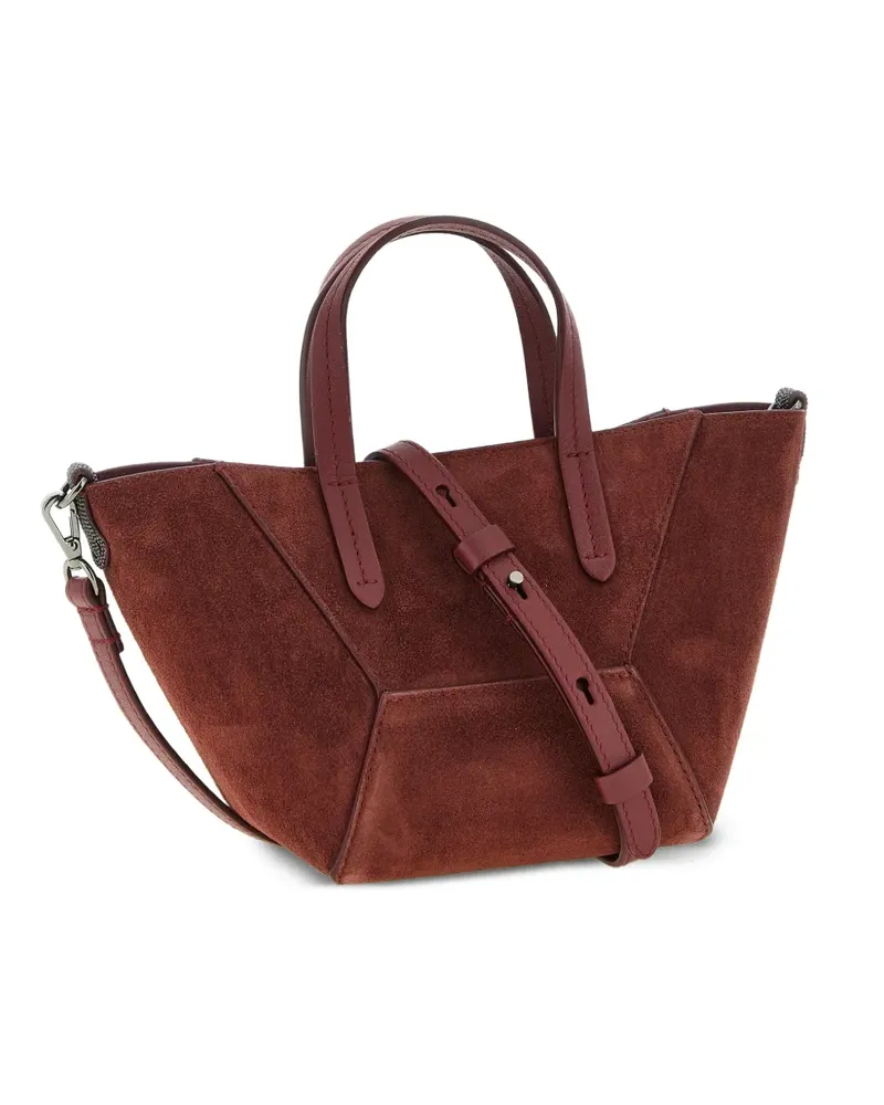 Brunello Cucinelli BC Duo mini tote bag - Rot Rot