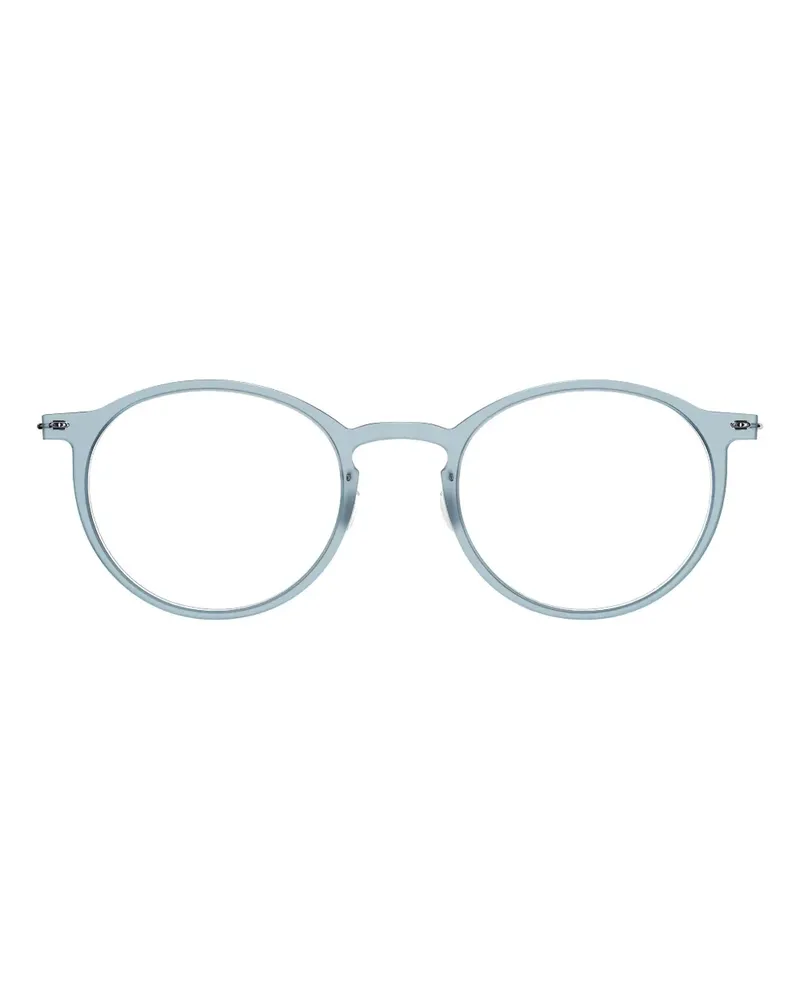 Lindberg round-frame glasses - Blau Blau