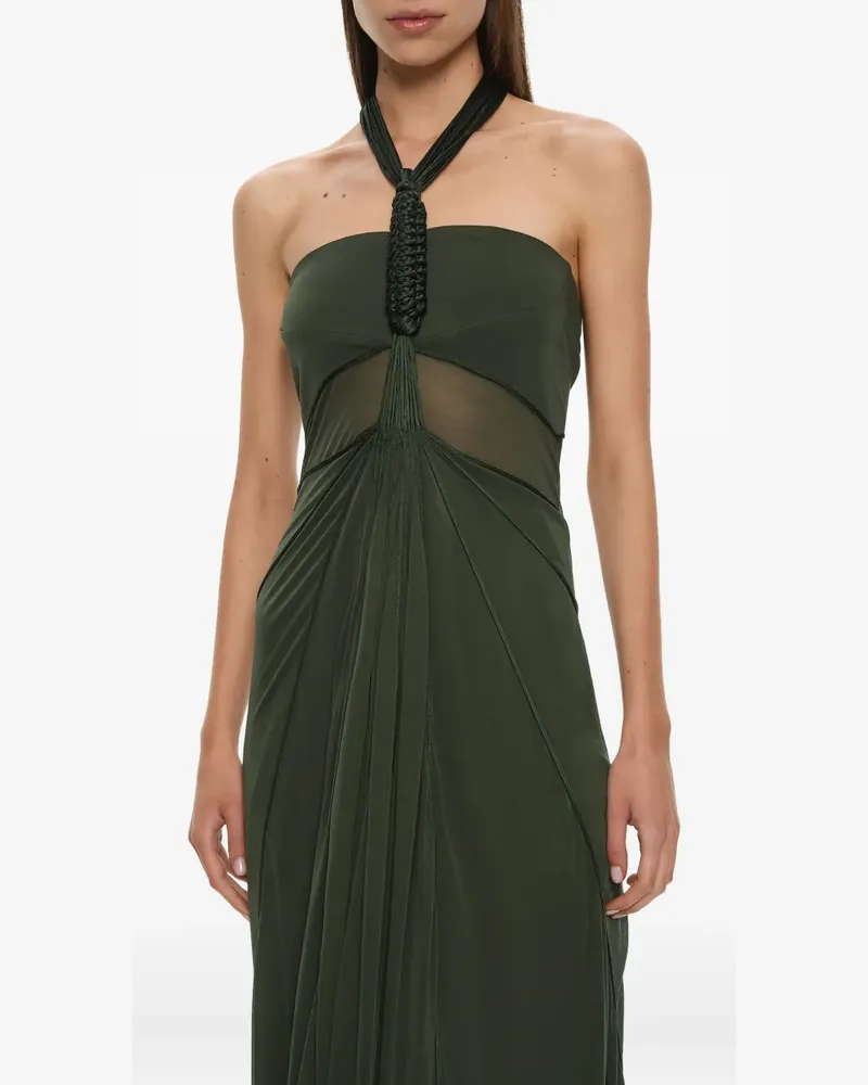 Christopher Esber Solea Maxikleid - Grün Grün