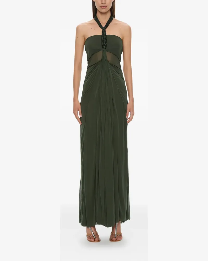 Christopher Esber Solea Maxikleid - Grün Grün
