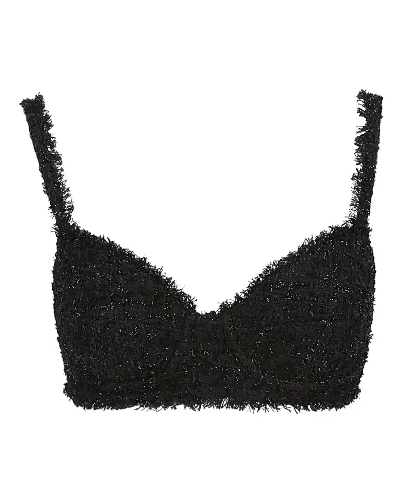 Balenciaga Bustier-Top - Schwarz Schwarz