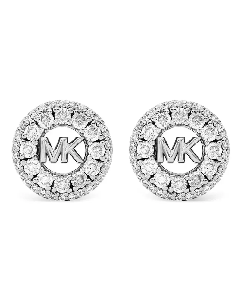 Michael Kors Ohrstecker mit Logo - Silber Silber