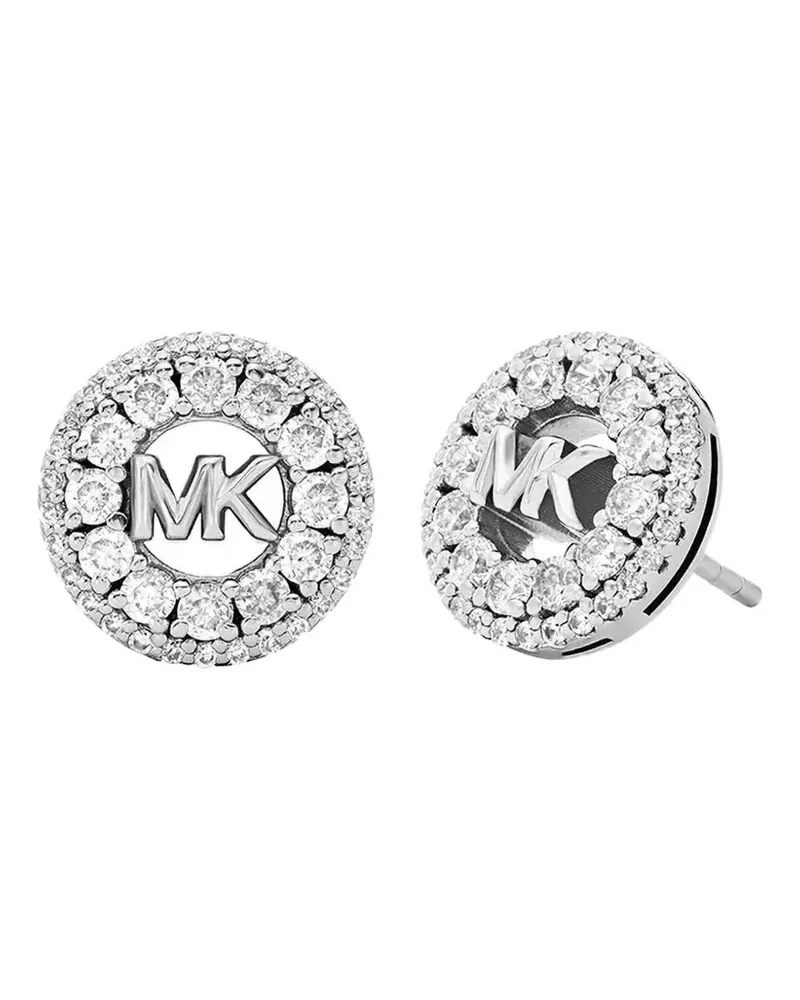 Michael Kors logo-stud earrings - Silber Silber