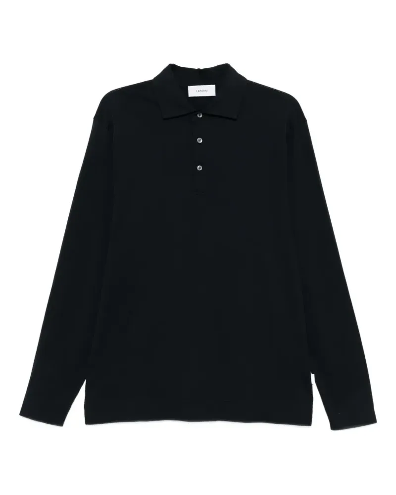 LARDINI buttoned polo shirt - Blau Blau