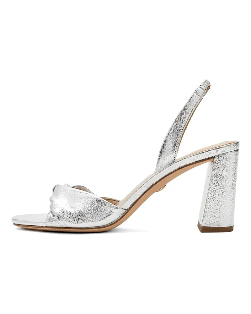 Veronica Beard Tullia knotted sandals - Silber Silber