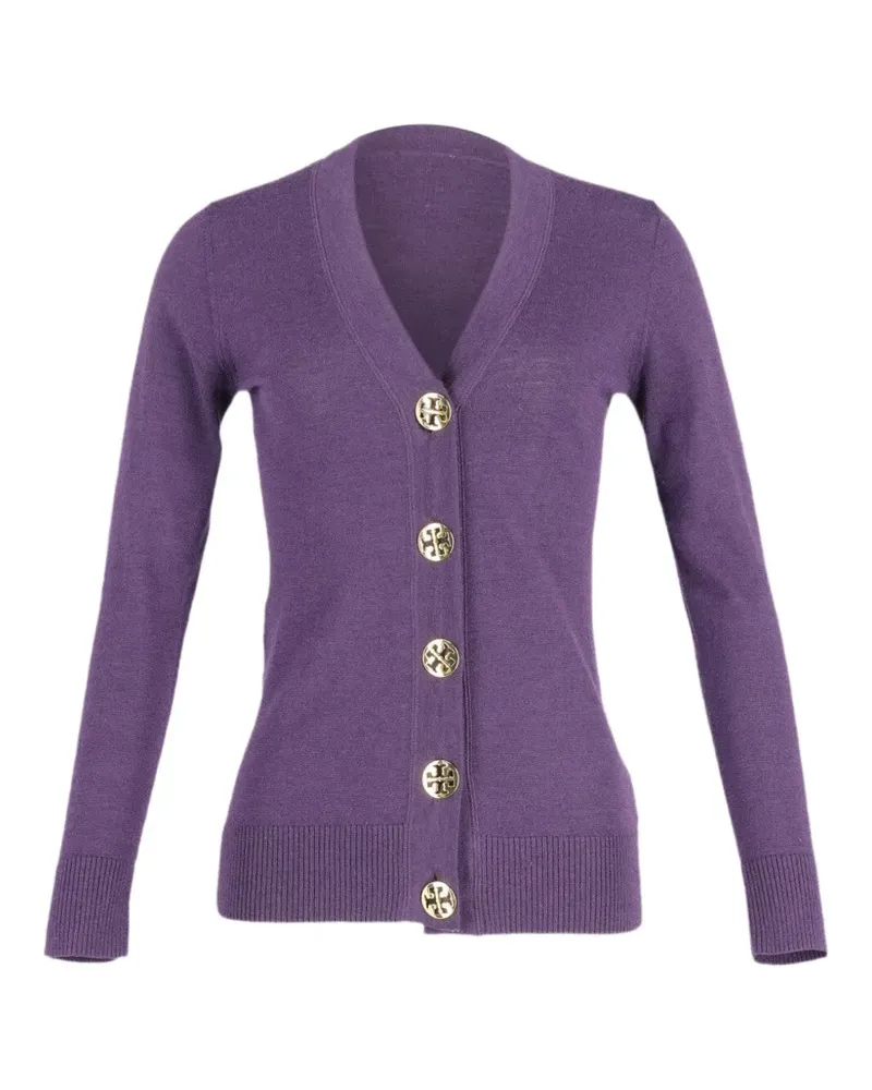 Tory Burch Simone cardigan - Violett Violett