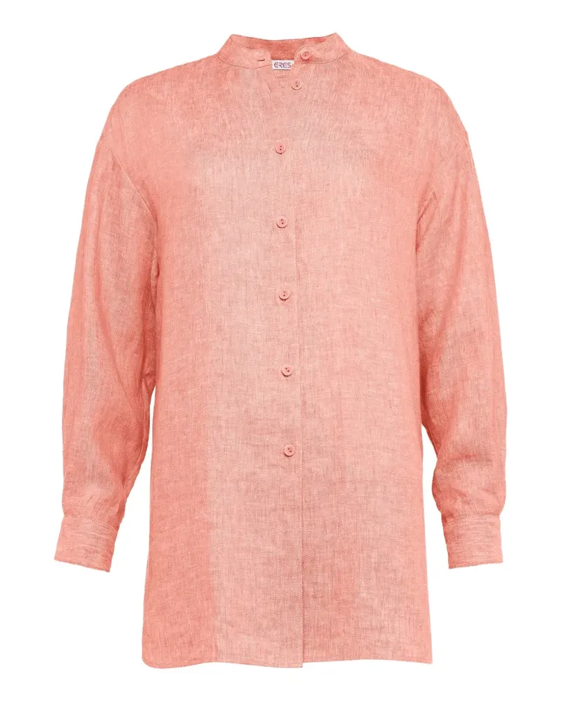 Eres Exact Leinenhemd - Rosa Rosa