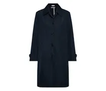 Mantel mit Knopfverschluss - Blau