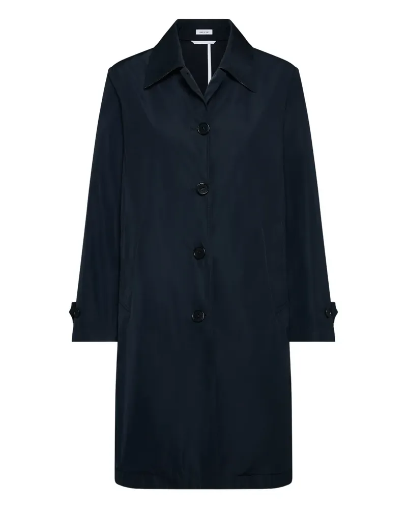 Thom Browne Mantel mit Knopfverschluss - Blau Blau
