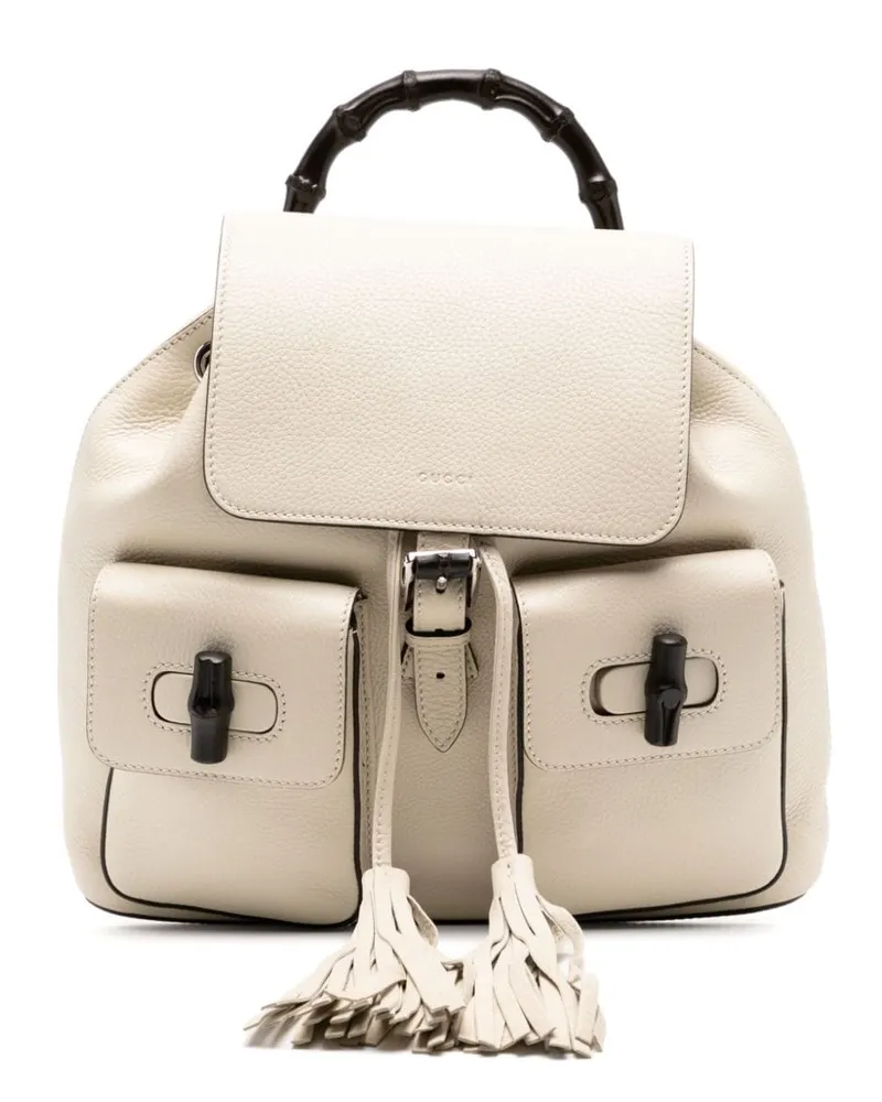 Gucci Rucksack aus Leder - Nude Nude