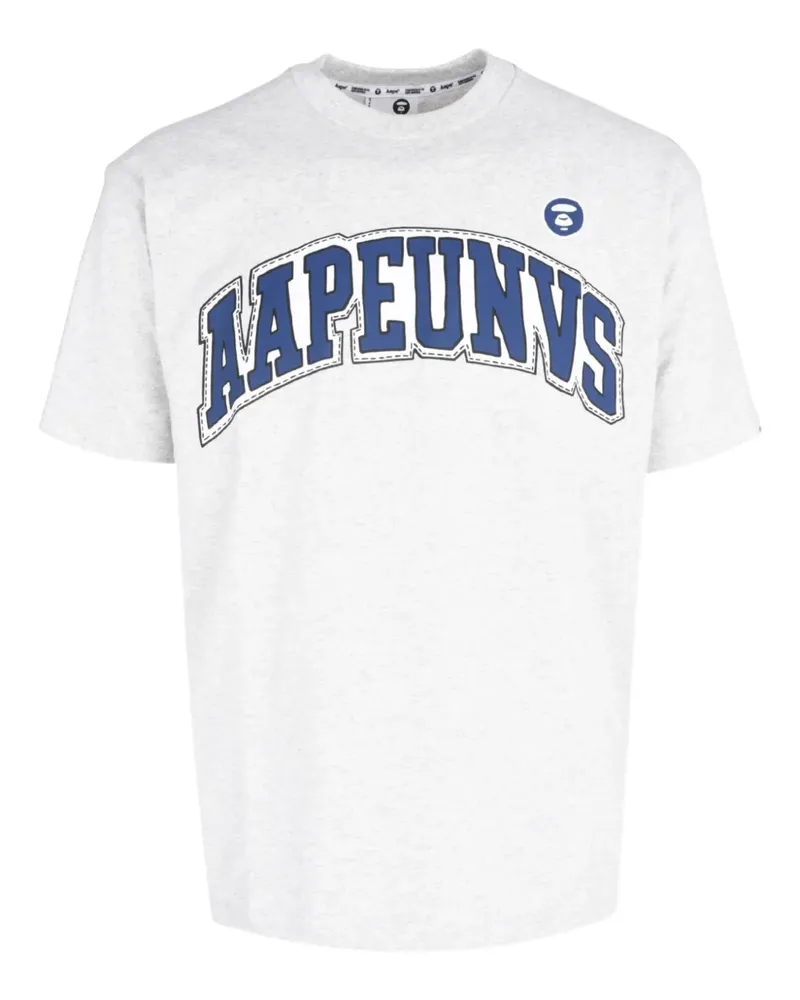 BAPE AAPE Theme Main T-Shirt - Grau Grau