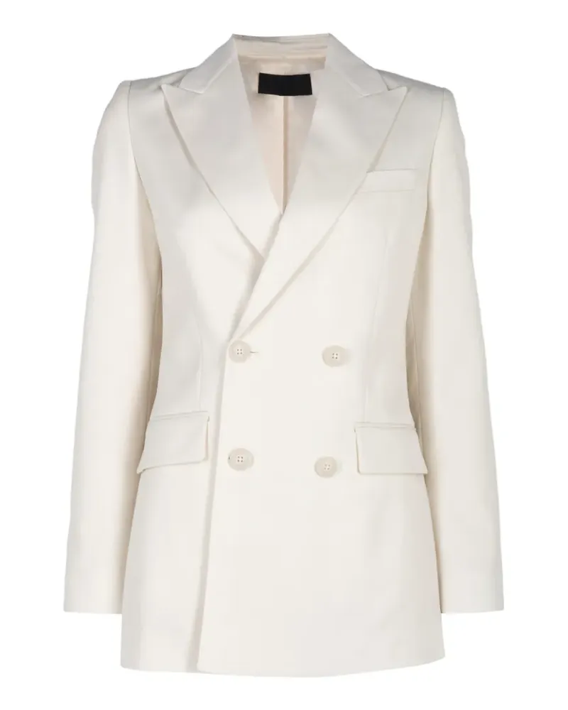 Nili Lotan Weston double-breasted blazer - Nude Nude