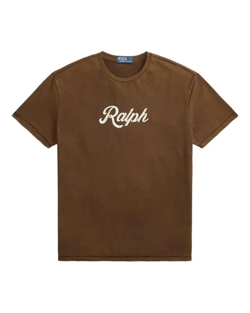 Ralph Lauren The Ralph T-Shirt mit Logo - Braun Braun