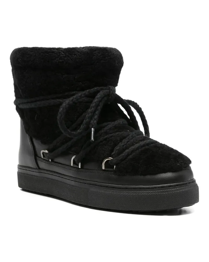 INUIKII Curly Schnürstiefel - Schwarz Schwarz