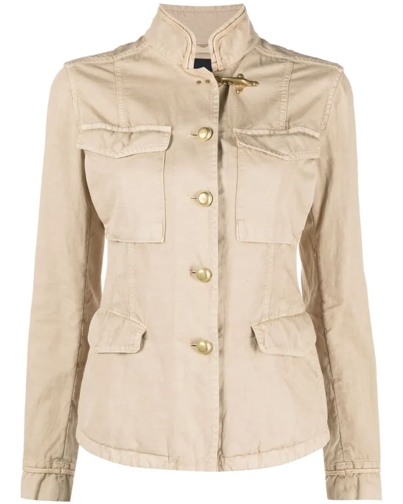 Fay Sahariana Military-Jacke Nude