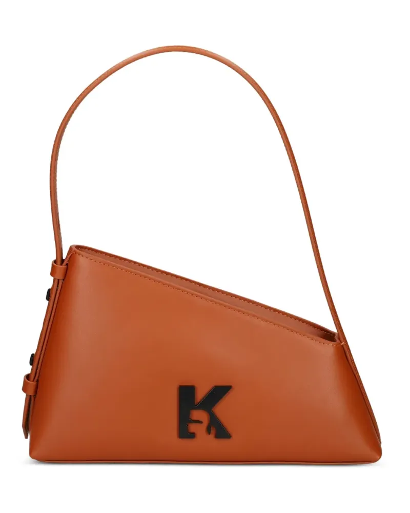Karl Lagerfeld Satchel-Tasche mit K-Logo - Orange Orange