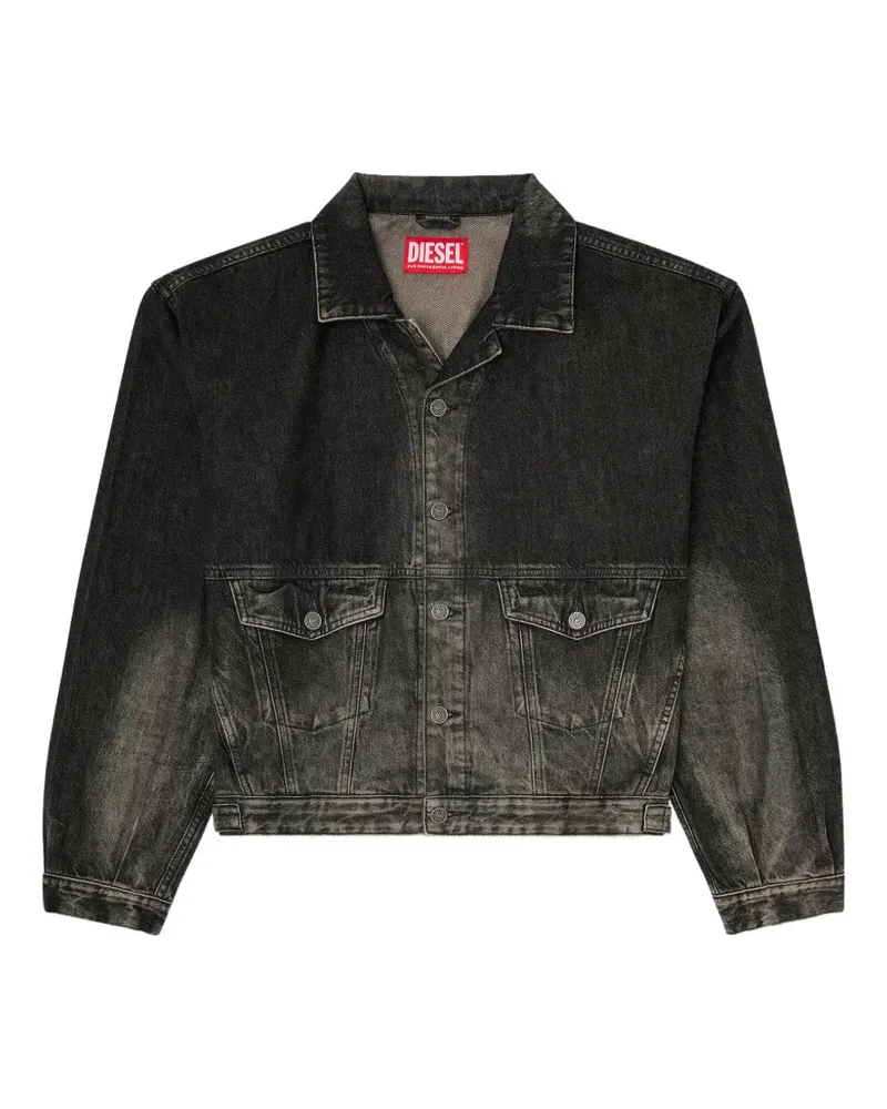 Diesel long-sleeves jacket - Schwarz Schwarz