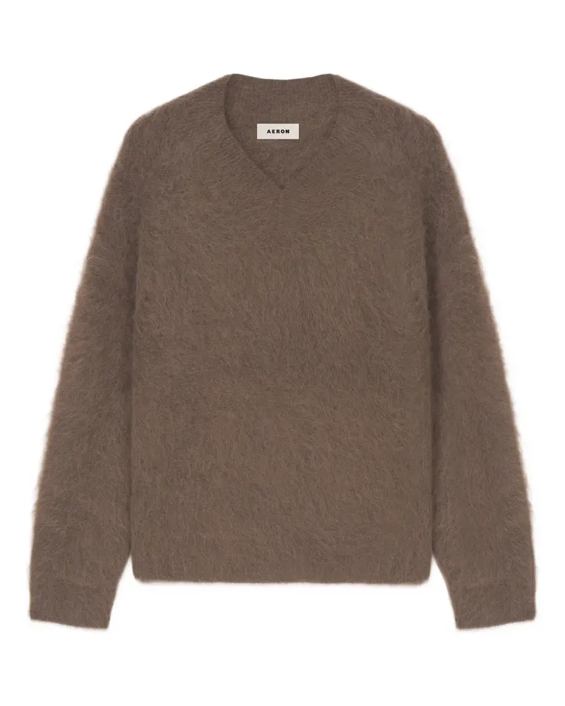 AERON Frank V-neck sweater - Braun Braun