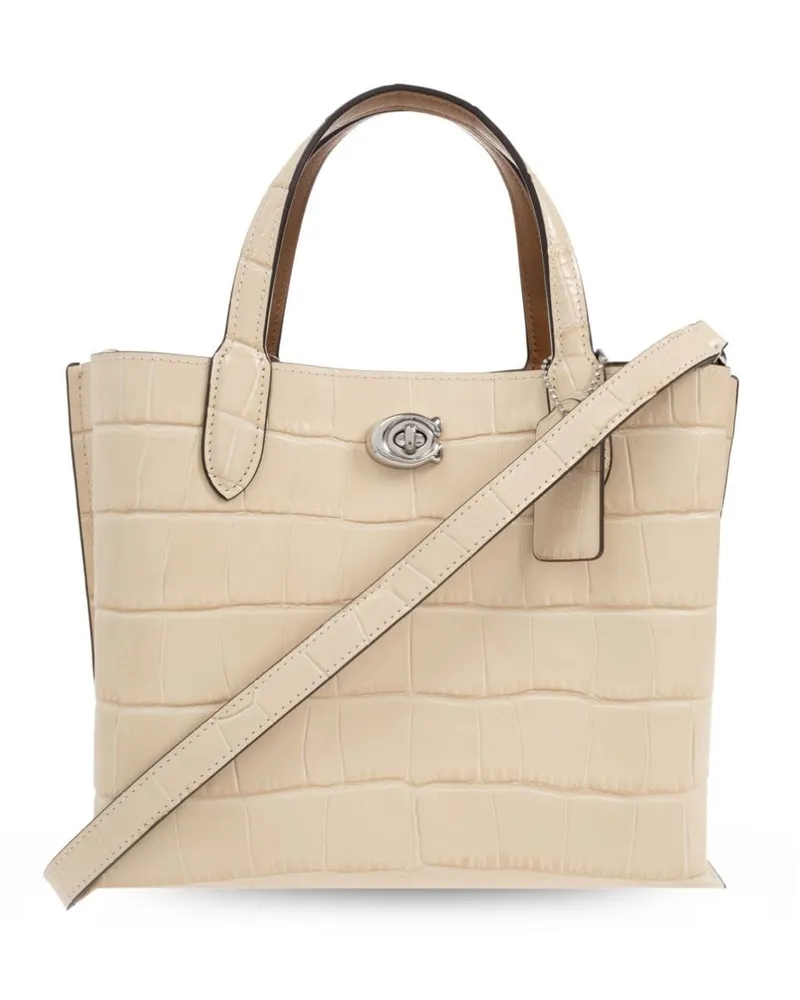 Coach Willow 24 Shopper Nude