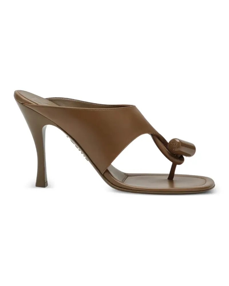 Loewe toe-strap sandals - Braun Braun