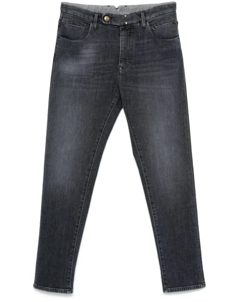 Incotex Klassische Slim-Fit-Jeans - Grau Grau
