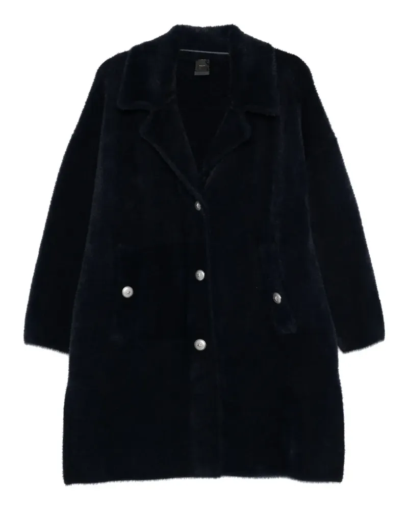 Pinko faux-fur coat - Schwarz Schwarz