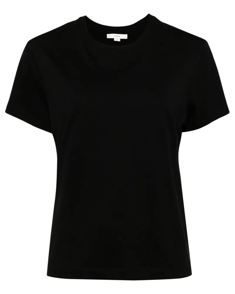 Vince T-Shirt mit Rundhalsausschnitt - Schwarz Schwarz