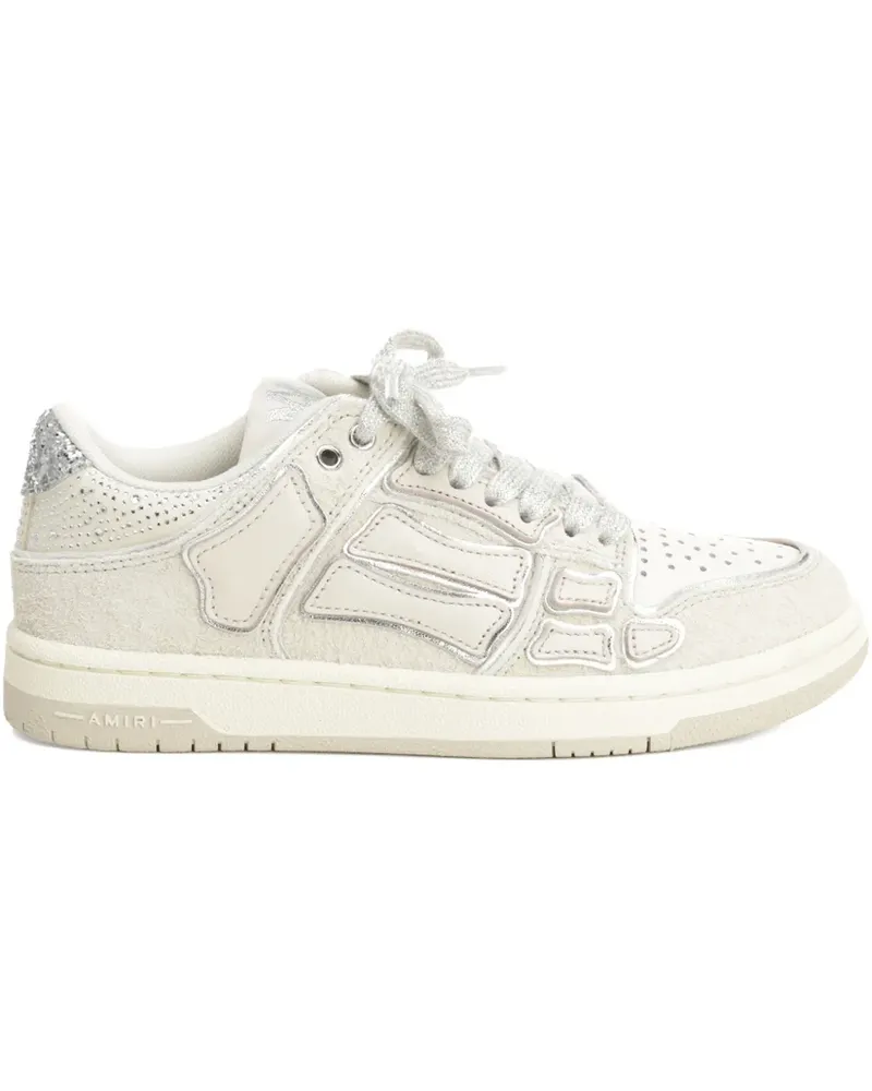 Amiri glitter-detail sneakers - Nude Nude