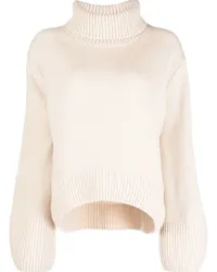 GALVAN Theia Rollkragenpullover Nude