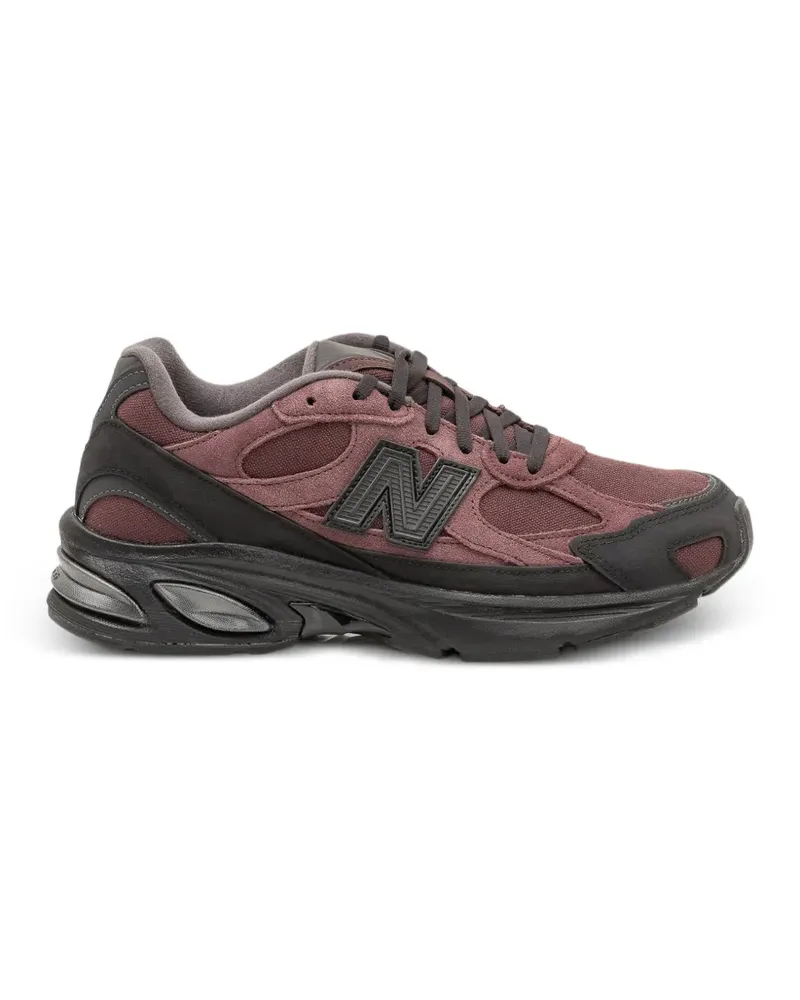 New Balance Sneakers mit Logo-Patch - Violett Violett