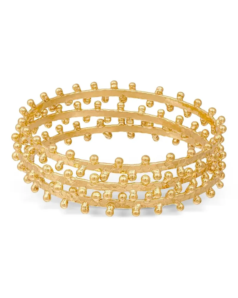 Sylvia Toledano Armreif mit Perlen - Gold Gold