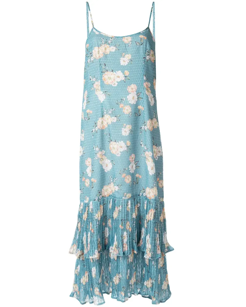 We Are Kindred Mia' Kleid mit Blumen-Print - Blau Blau