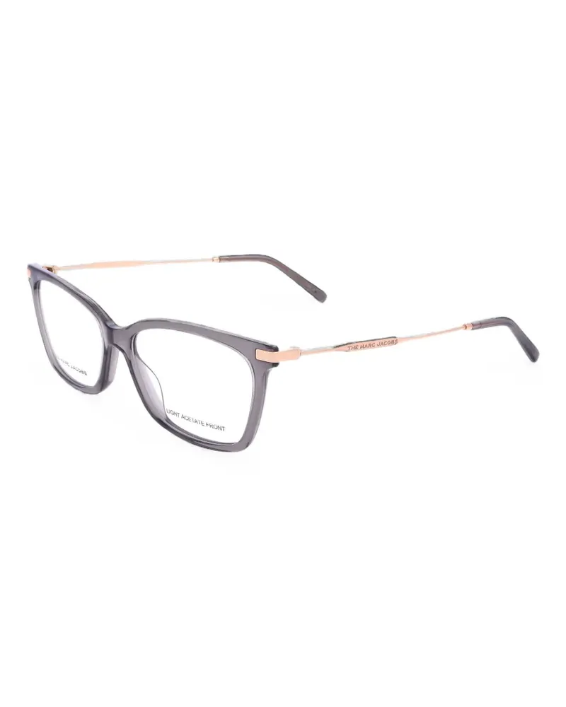 Marc Jacobs Brille mit eckigem Gestell - Grau Grau