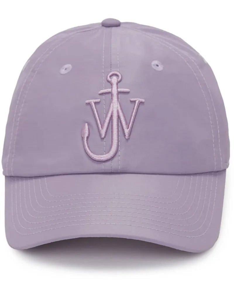 J.W.Anderson Baseballkappe mit Anker-Logo Violett