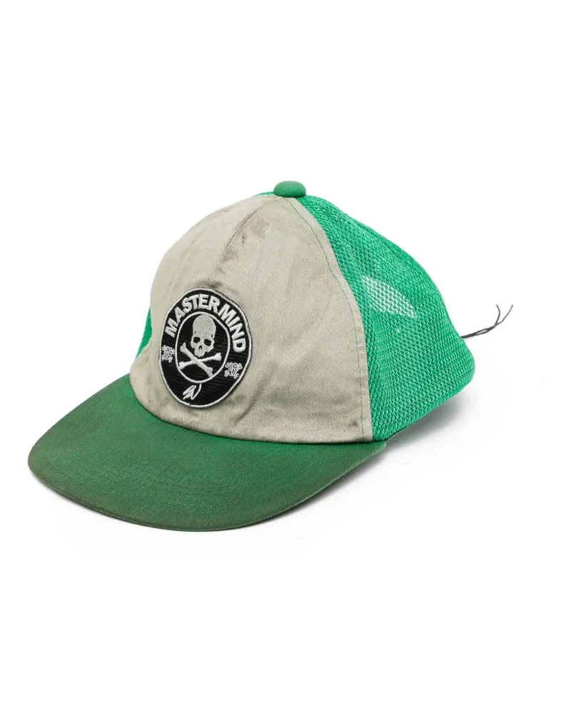 Mastermind Japan skull-patch mesh-panel cap - Grün Grün