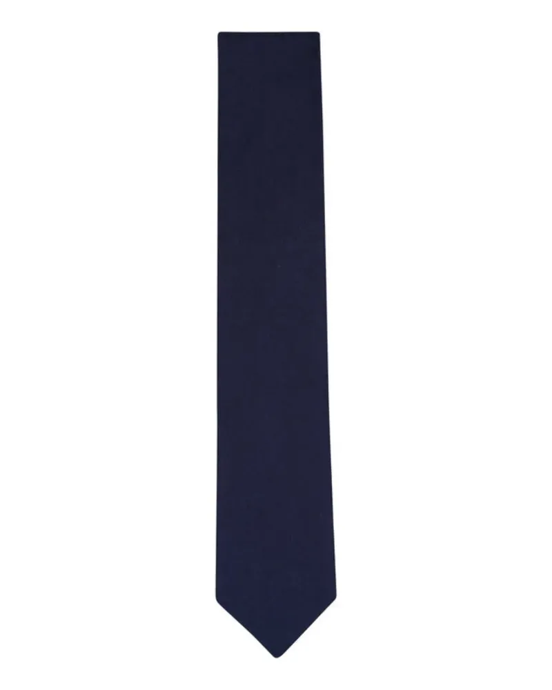 Canali pointed tie - Blau Blau