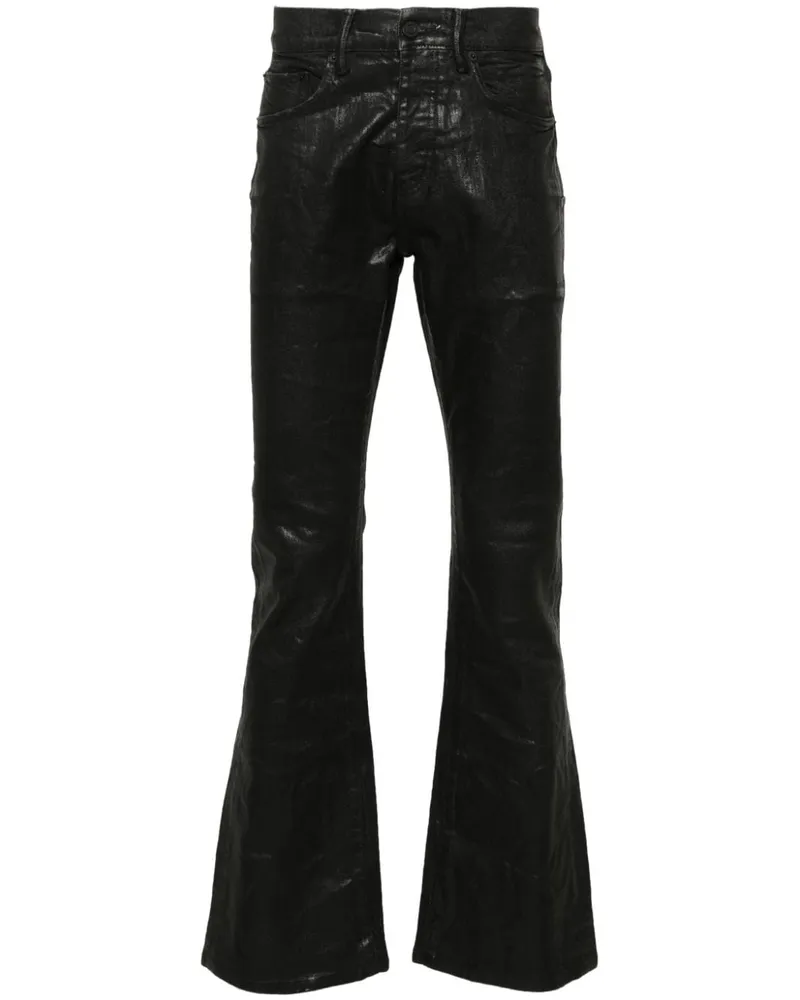 PURPLE BRAND Ausgestellte P004 Jeans - Schwarz Schwarz