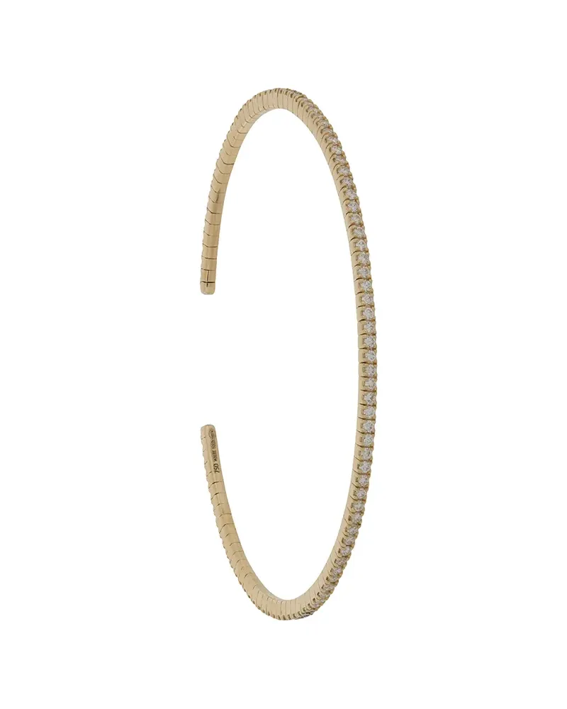 WHITE BIRD Armreif mit Diamanten - Gold Gold