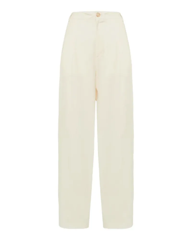 Laneus pleated trousers - Nude Nude