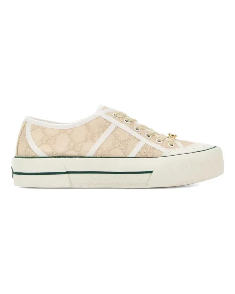 Gucci Sneakers mit Plateau - Nude Nude